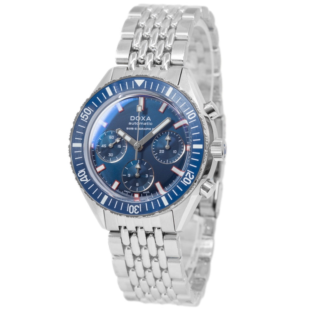 Doxa Men's 797.10.201.10 SUB 200 C-Graph II Blue Dial Auto