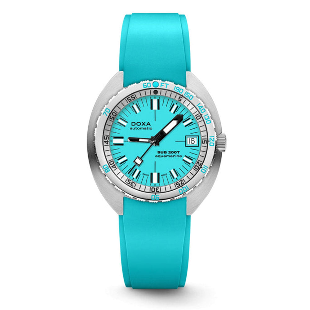 Doxa Men's 804.10.241.25 SUB 200T Aquamarine Automatic