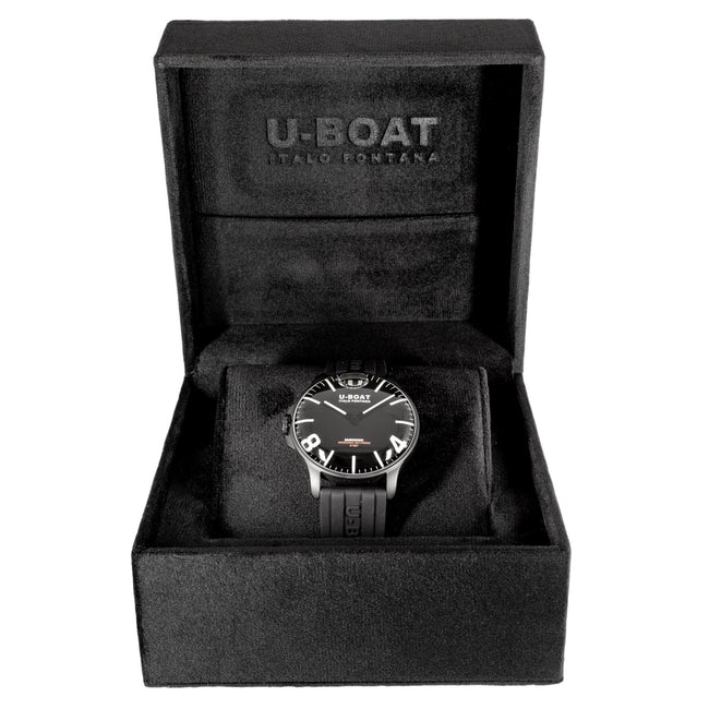 U-boat Men's 8464/D Darkmoon Black Dial Quartz