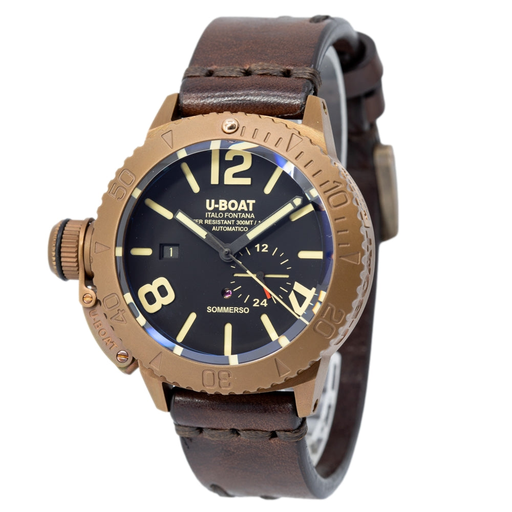 U-Boat Men's 8486 Sommerso 46 mm Bronzo Auto