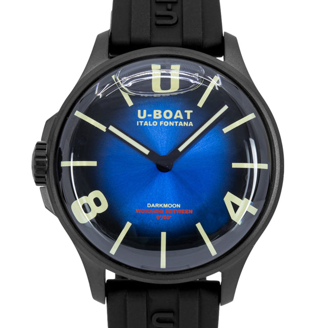 U-Boat Men's 8700/D Darkmoon Blue IPB Soleil Quartz