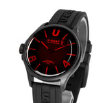 U-Boat 9306 Darkmoon 40mm Red Glass Pvd