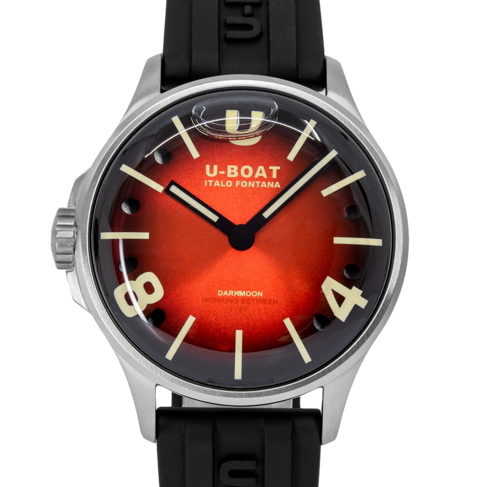 U-Boat 9500 Darkmoon 40 mm Red SS Soleil