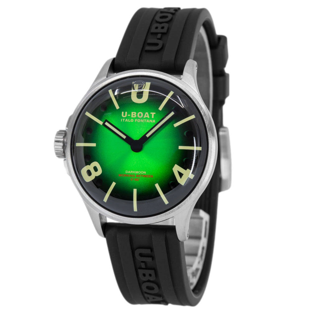 U-Boat 9502/A Darkmoon 40 mm Green SS Soleil Quartz