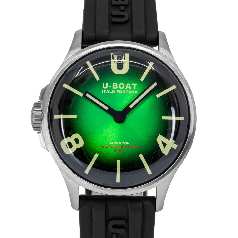 U-Boat 9502/A Darkmoon 40 mm Green SS Soleil Quartz