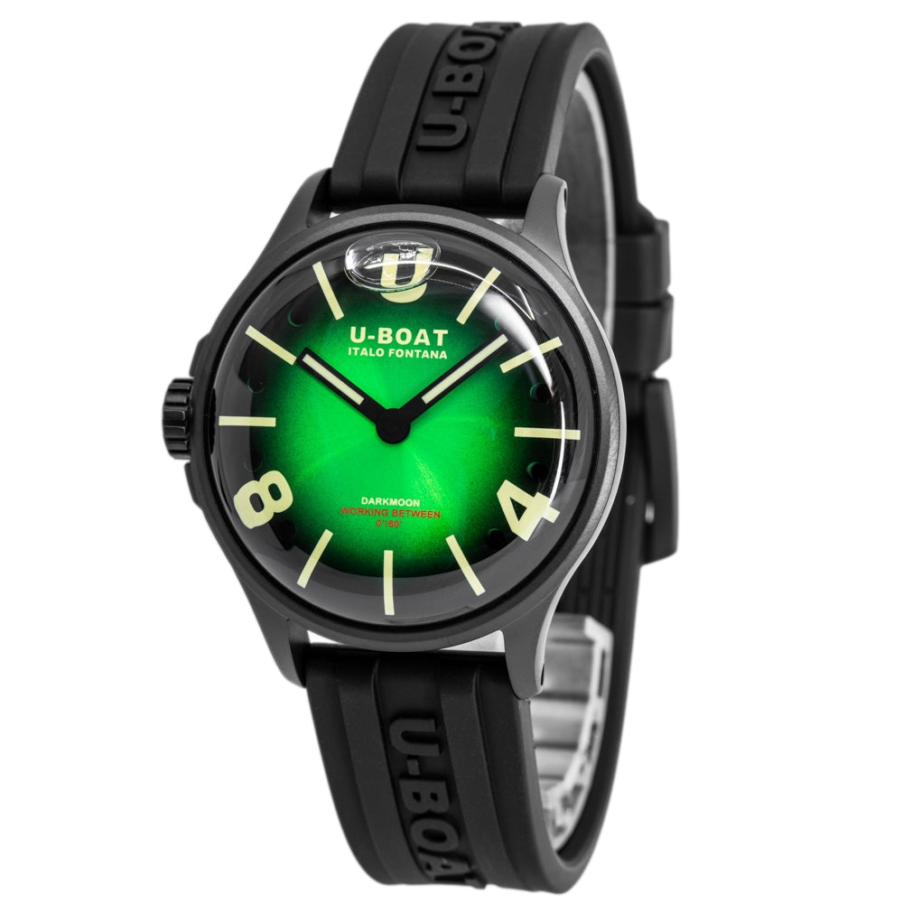 U-Boat 9503/A Darkmoon 40 mm Green PVD Soleil Quartz