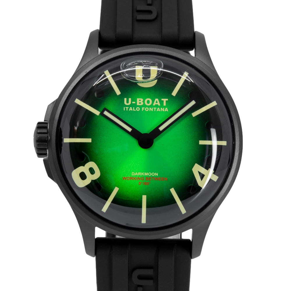 U-Boat 9503/A Darkmoon 40 mm Green PVD Soleil Quartz