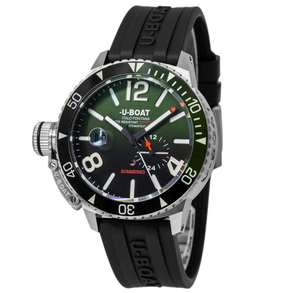 U-Boat Men's 9520 Sommerso 46 mm Ceramic Green Dial Auto