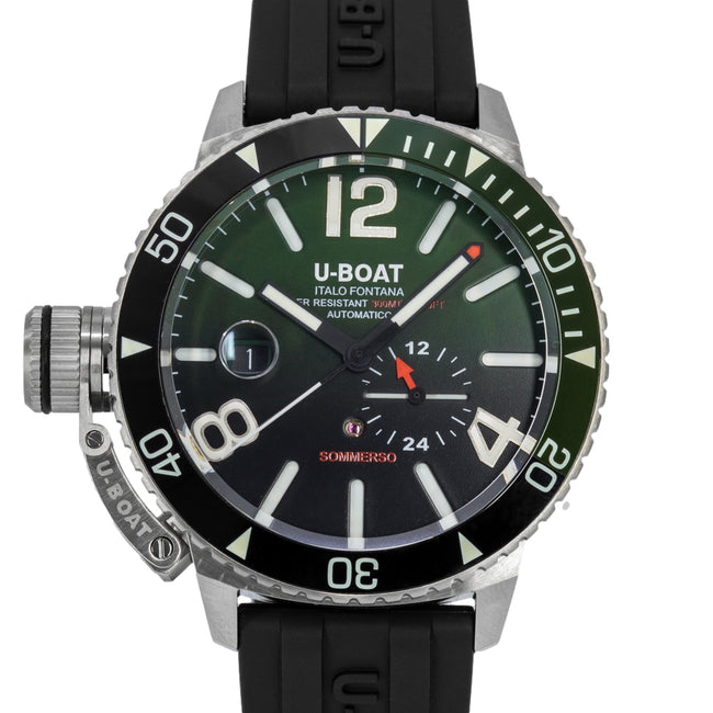 U-Boat Men's 9520 Sommerso 46 mm Ceramic Green Dial Auto