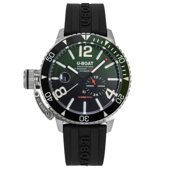 U-Boat Men's 9520 Sommerso 46 mm Ceramic Green Dial Auto