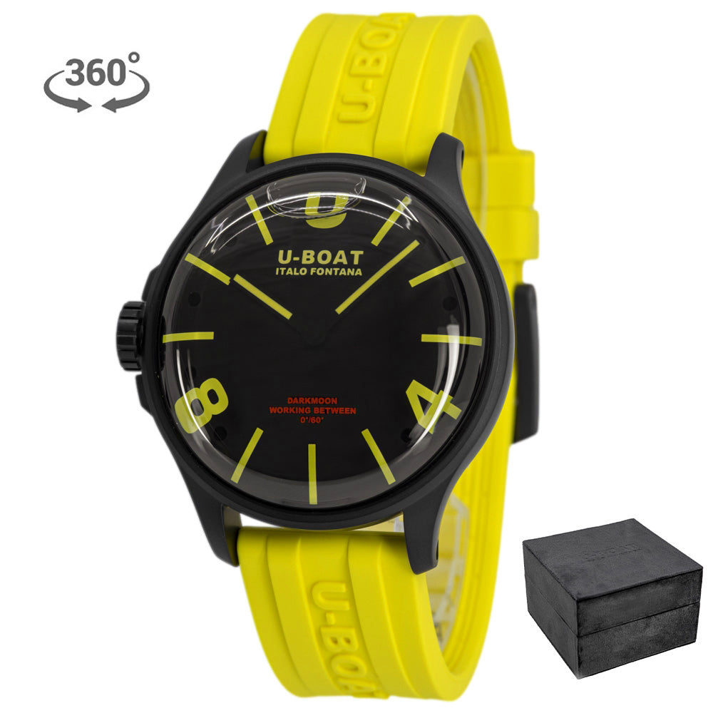 U-Boat 9522/A Darkmoon 44 mm BK Yellow PVD Quartz