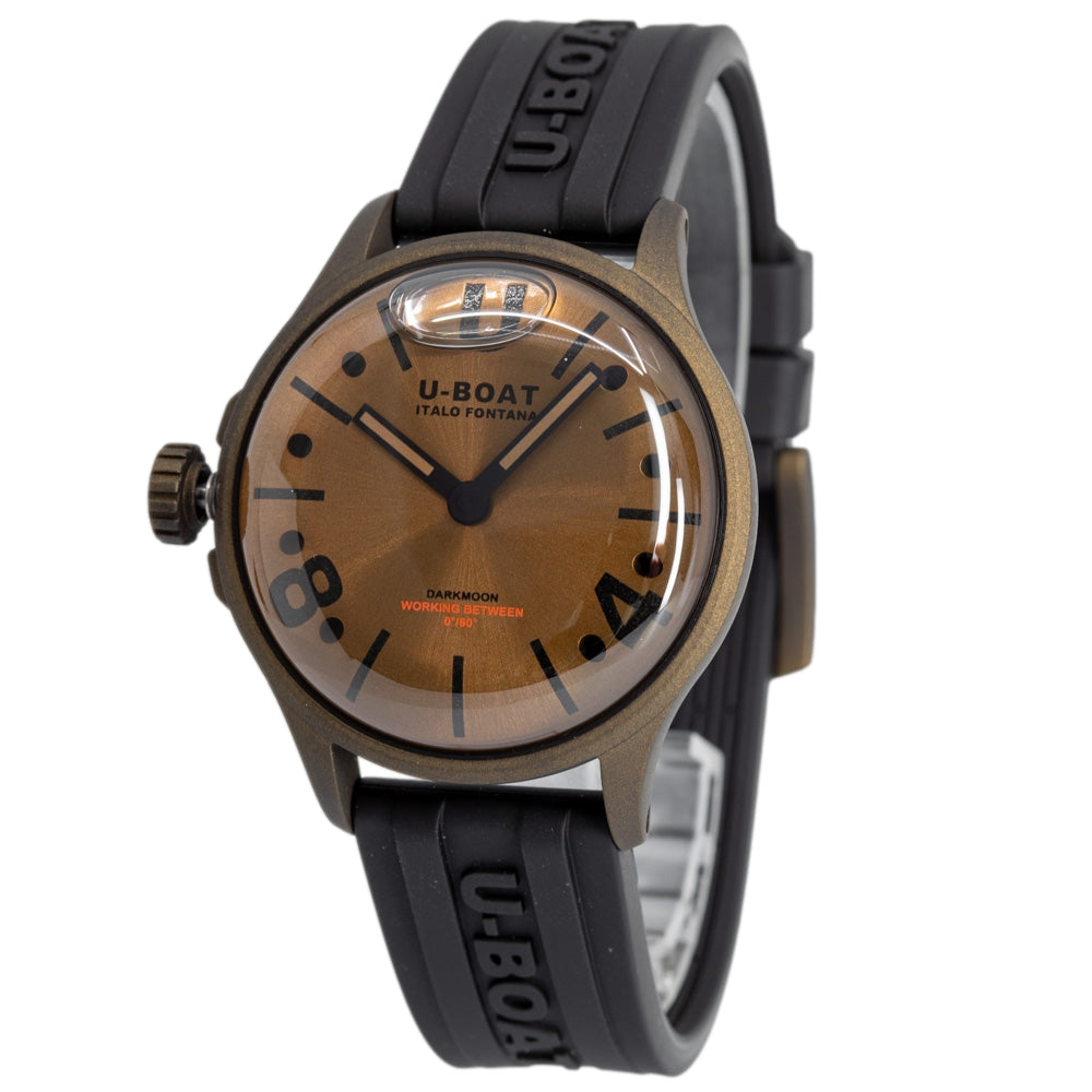 U-Boat 9547 Darkmoon 40 mm Bronze Curved Soleil Dial Watch