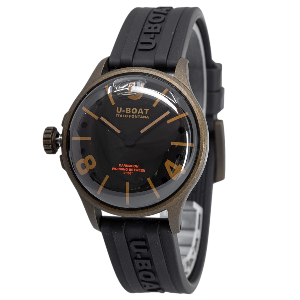 U-Boat Men's 9549 Darkmoon 40 mm Bronze Curved Dial Watch