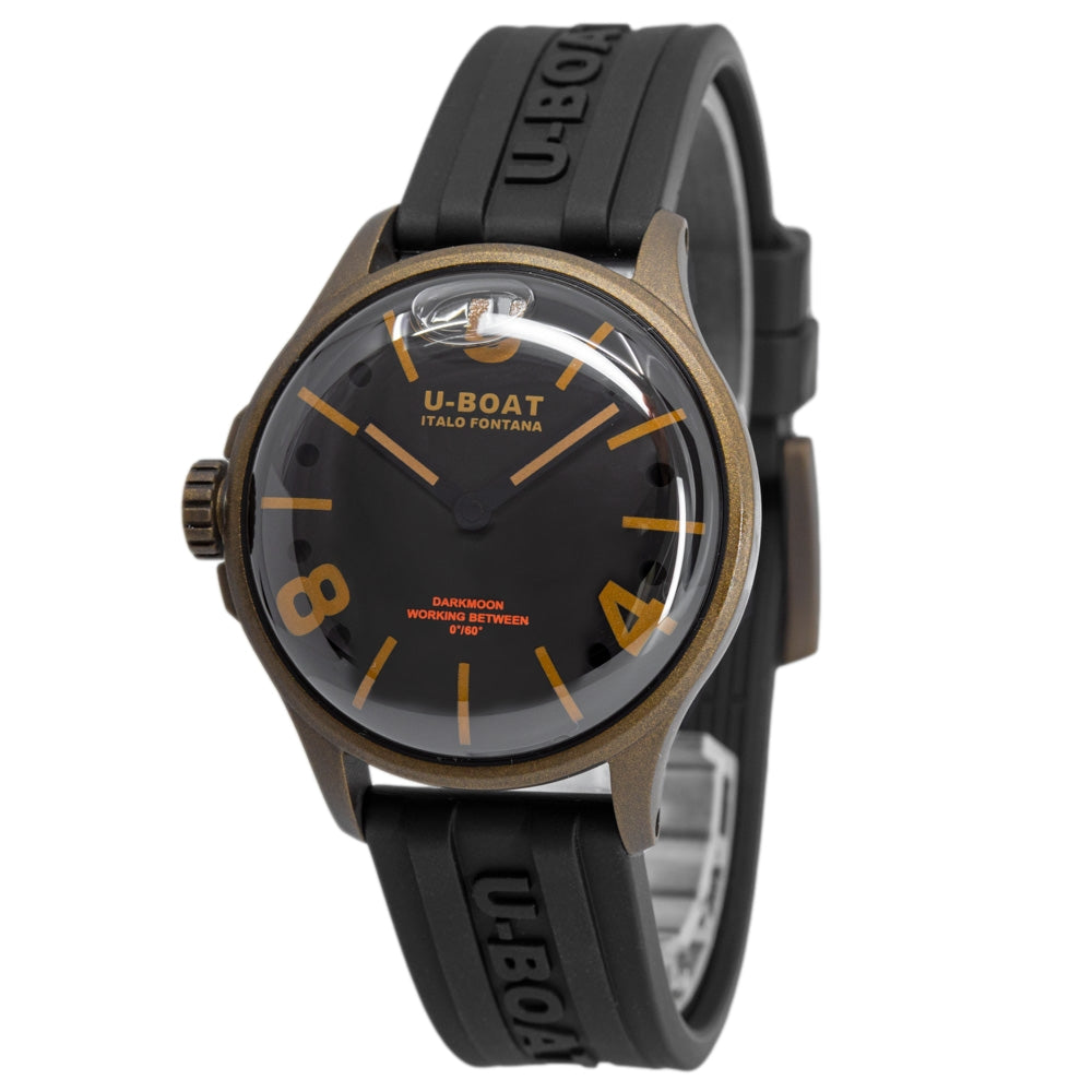 U-Boat Men's 9549 Darkmoon 40 mm Bronze Curved Dial Watch