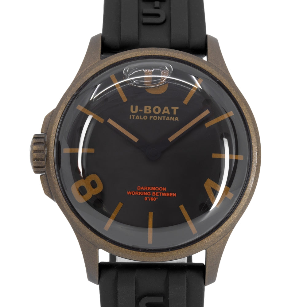 U-Boat Men's 9549 Darkmoon 40 mm Bronze Curved Dial Watch