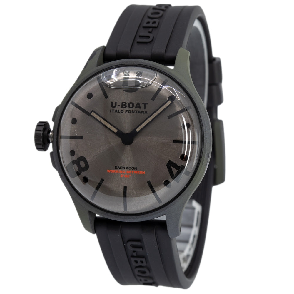 U-Boat Men's 9550 Darkmoon 44 mm Curved Soleil Dial Watch