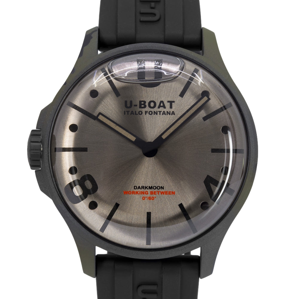 U-Boat Men's 9550 Darkmoon 44 mm Curved Soleil Dial Watch