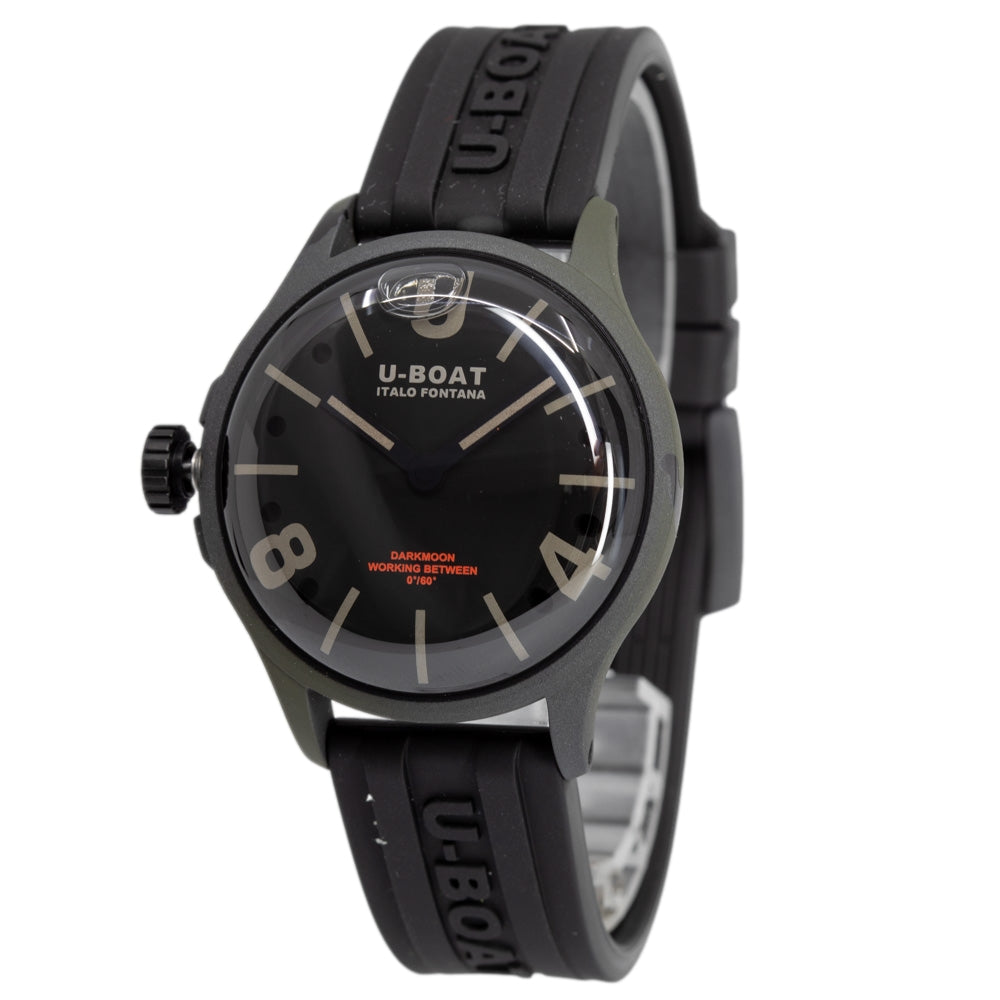 U-Boat Men's 9552 Darkmoon 40 mm Curved Dial Watch