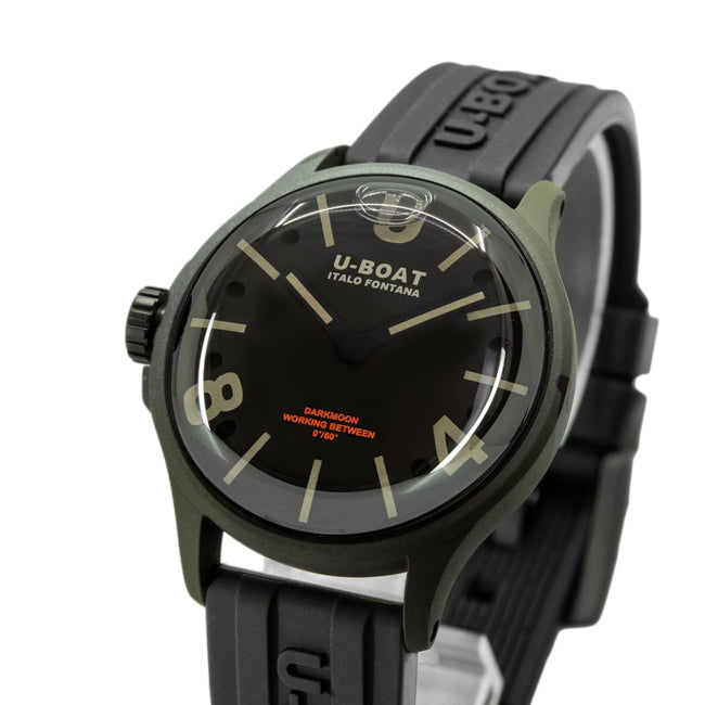 U-Boat Men's 9552 Darkmoon 40 mm Curved Dial Watch