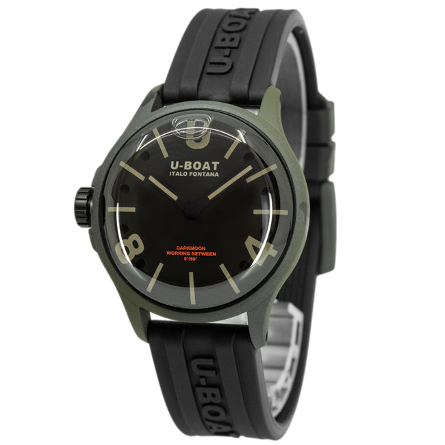 U-Boat Men's 9552 Darkmoon 40 mm Curved Dial Watch