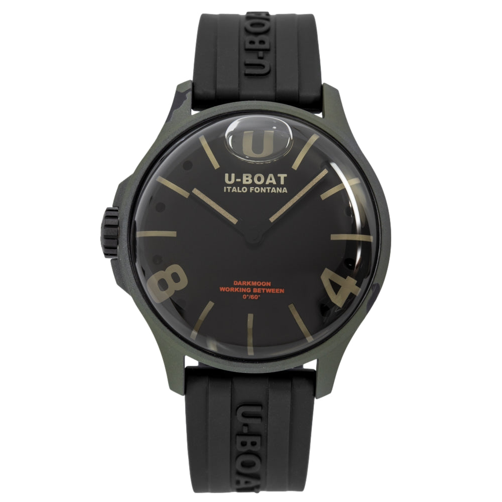 U-Boat Men's 9553 Darkmoon 44 m Camouflage Curved Dial Watch