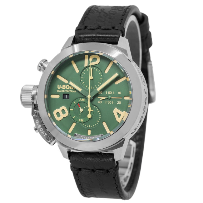 U-Boat Men's 9581 Classico Tungsten 45 Green Dial Auto