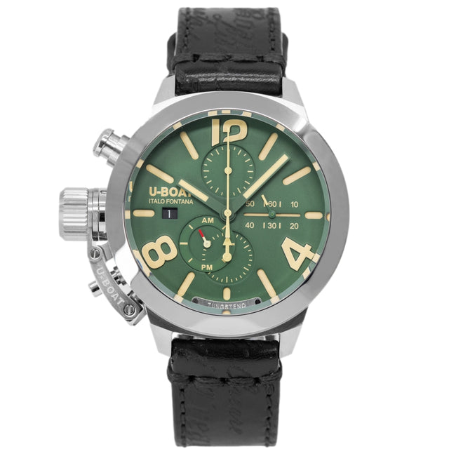 U-Boat Men's 9581 Classico Tungsten 45 Green Dial Auto