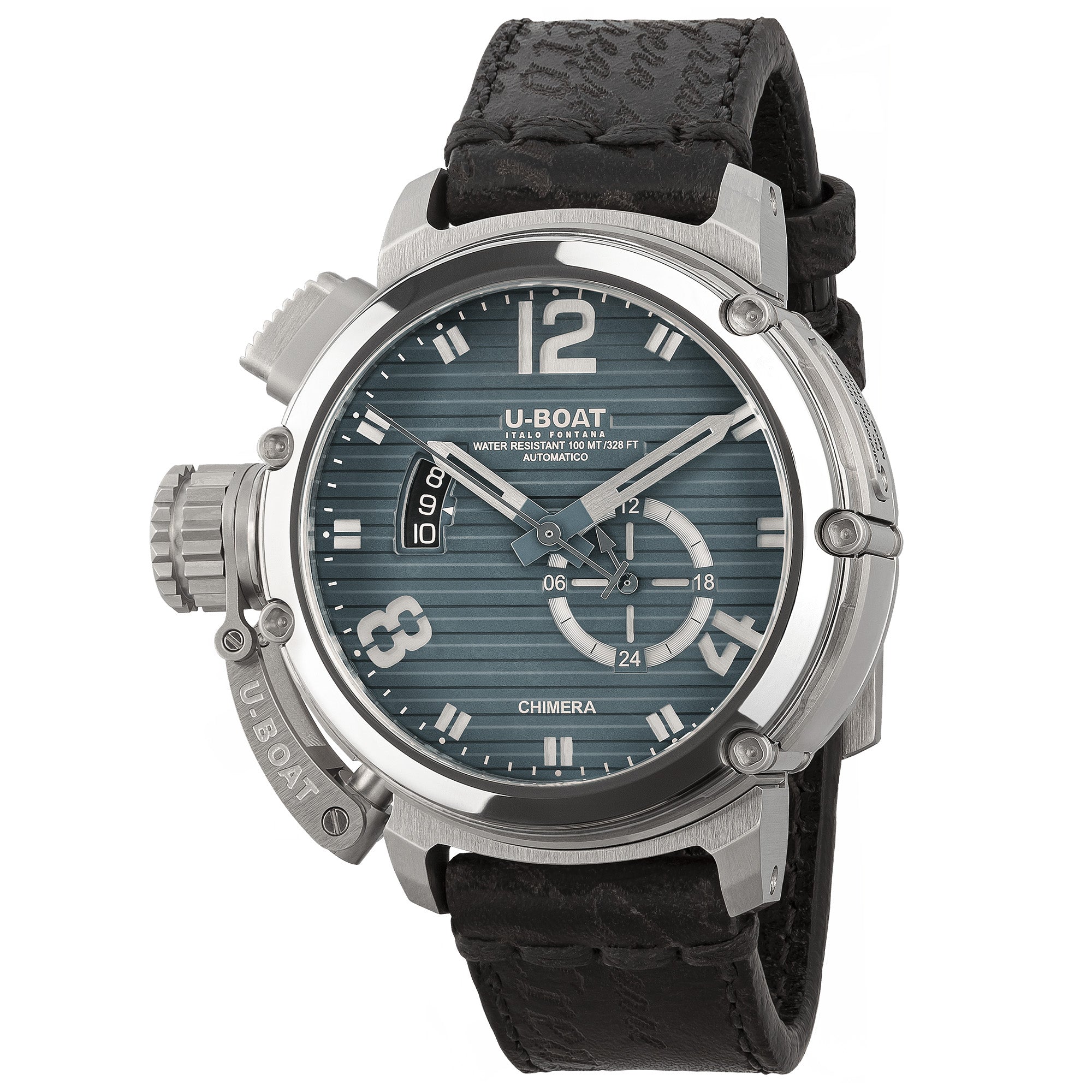 U-Boat Men's 9602 Chimera 46mm SS Blue Mechanical