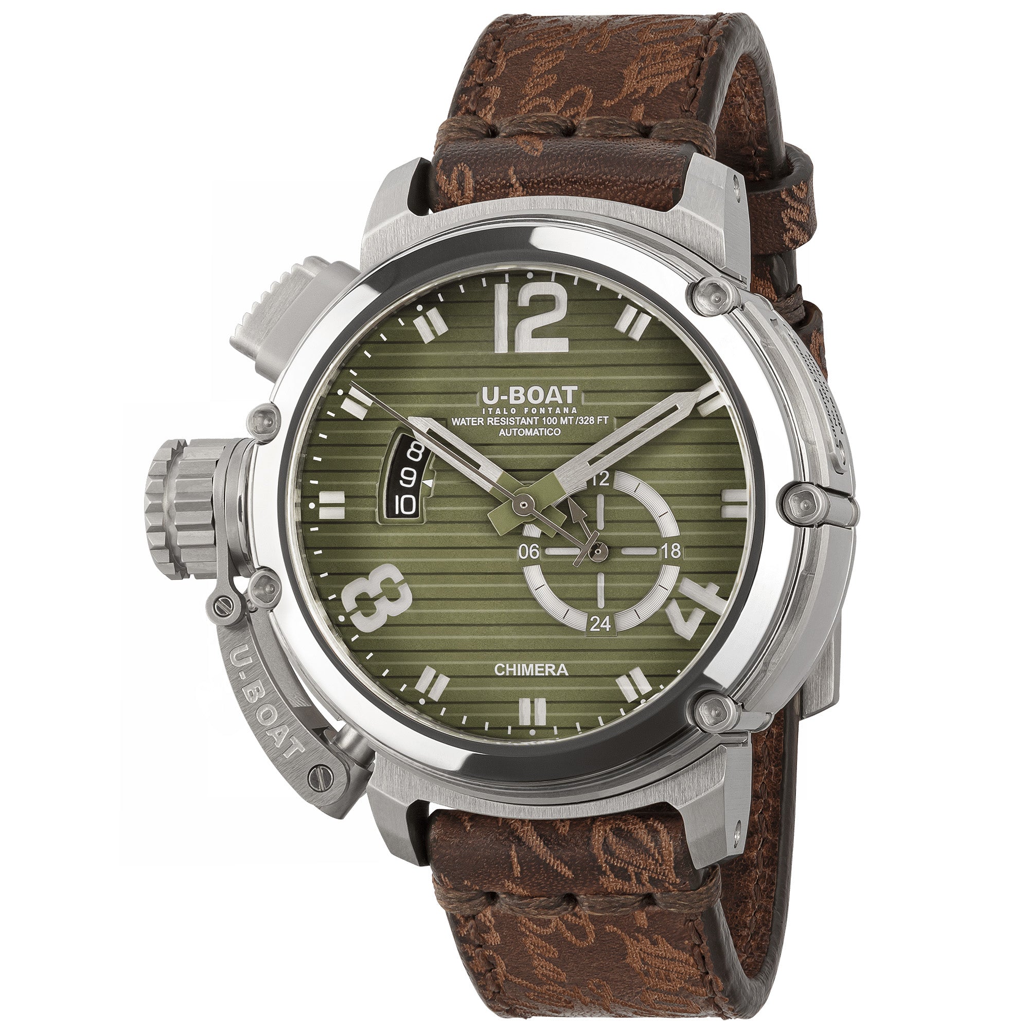 U-Boat Men's 9604 Chimera 46mm SS Green Mechanical