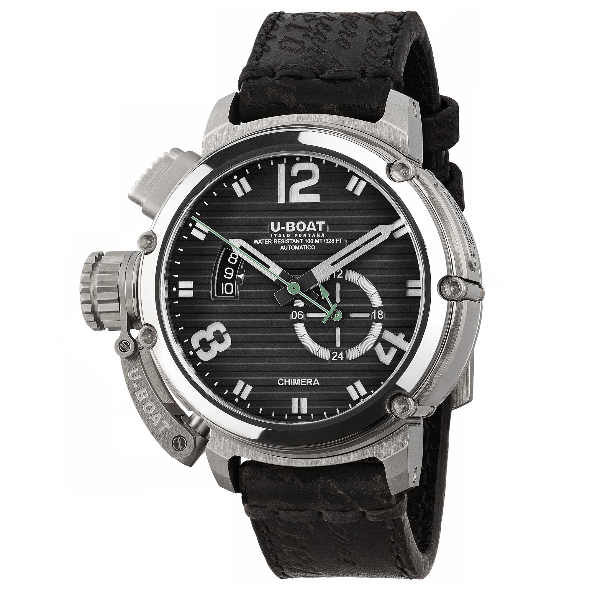 U-Boat Men's 9605 Chimera 46mm SS Black Mechanical