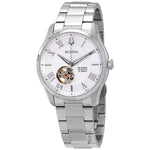 Bulova Men's 96A207 Wilton Silver Dial Watch