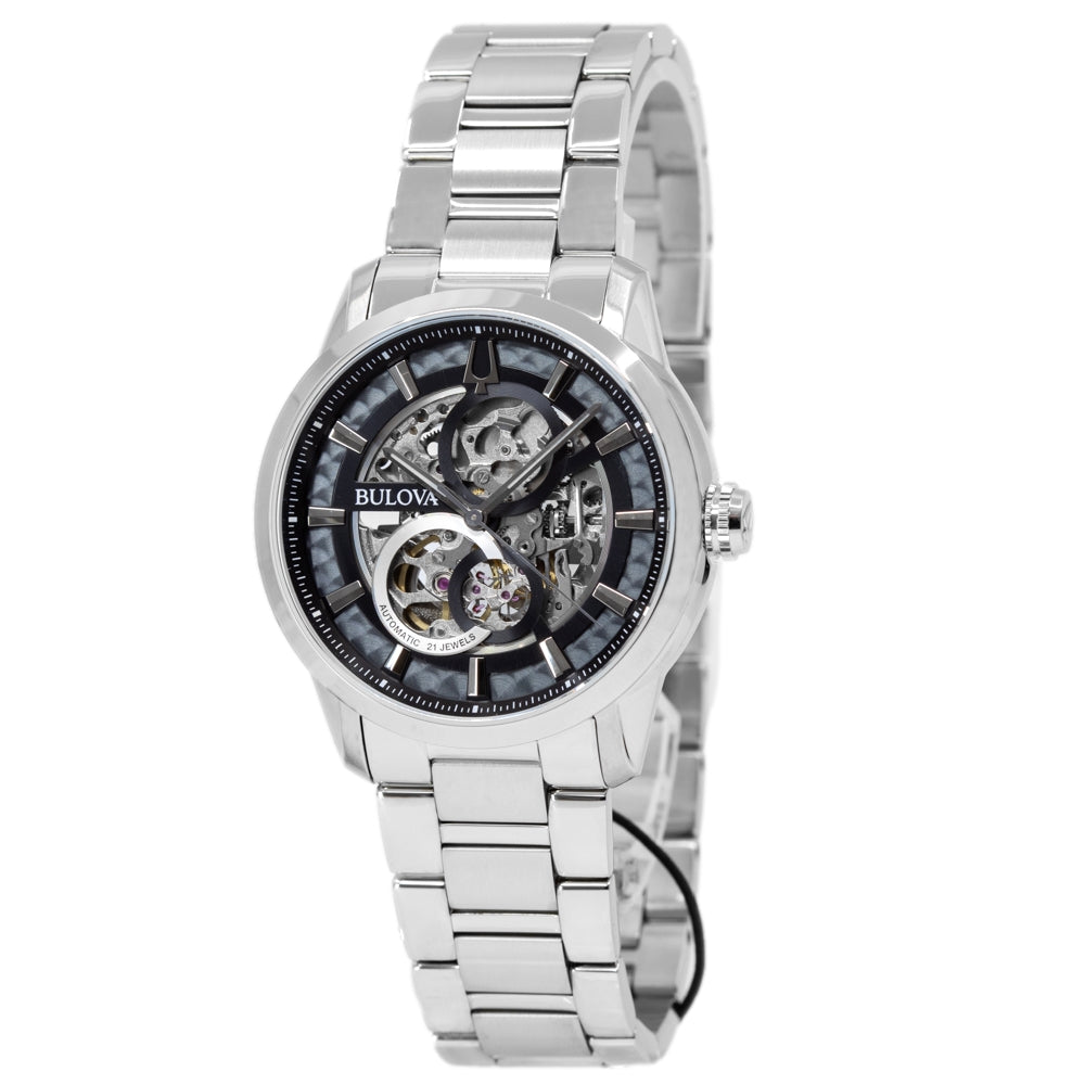 Bulova Men's 96A208 Sutton Skeleton Mechanical