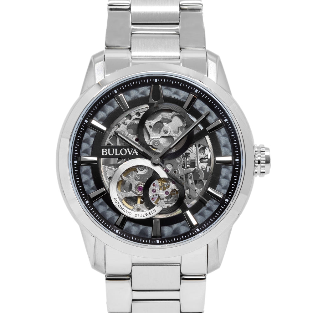 Bulova Men's 96A208 Sutton Skeleton Mechanical