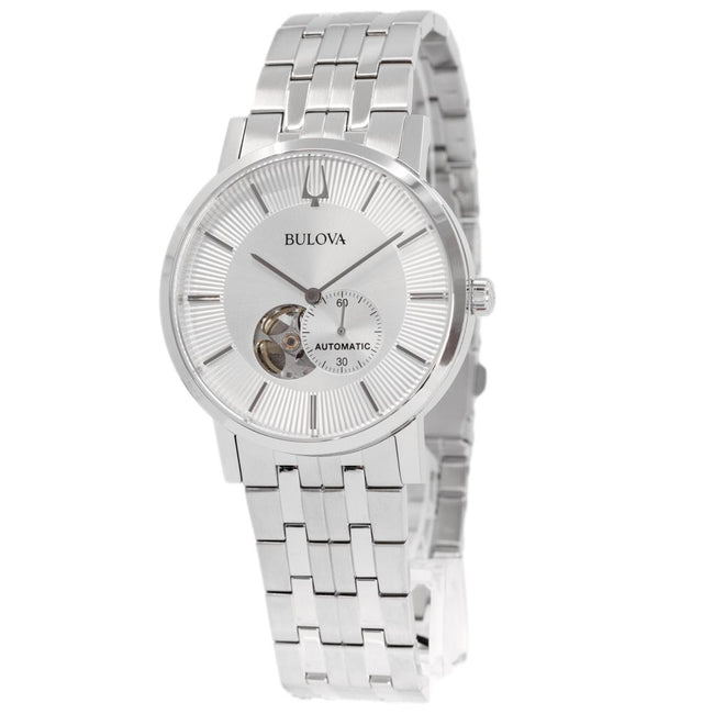 Bulova Men's 96A238 Sutton Silver Dial Watch