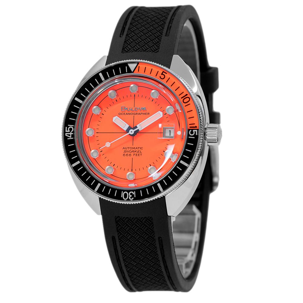 Bulova Men's 96B350 Archive Orange Dial Watch