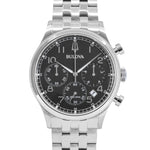 Bulova Men's 96B357 Precisionist Chrono Black Dial Watch