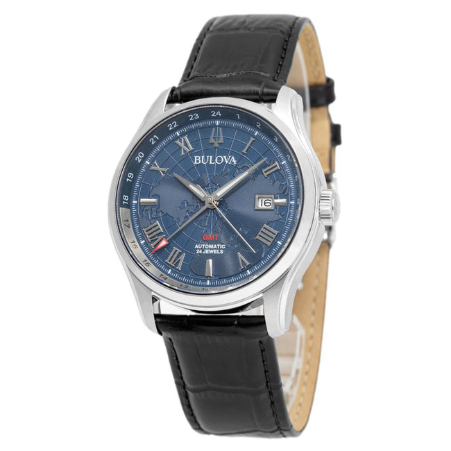 Bulova Men's 96B385 Wilton GMT Auto Watch