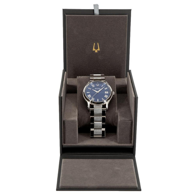 Bulova Men's 96B386 Wilton Blue Dial Watch