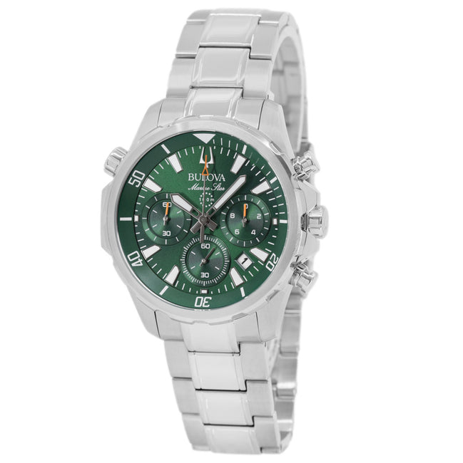 Bulova Men's 96B396 Marine Star Crono Quarzo