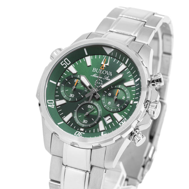 Bulova Men's 96B396 Marine Star Crono Quarzo