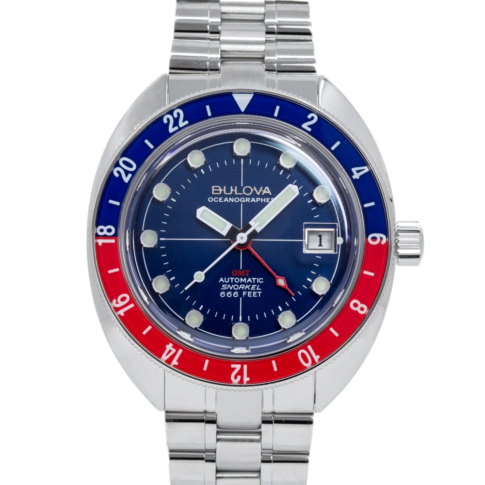 Bulova Men's 96B405 Oceanographer GMT Mechanical