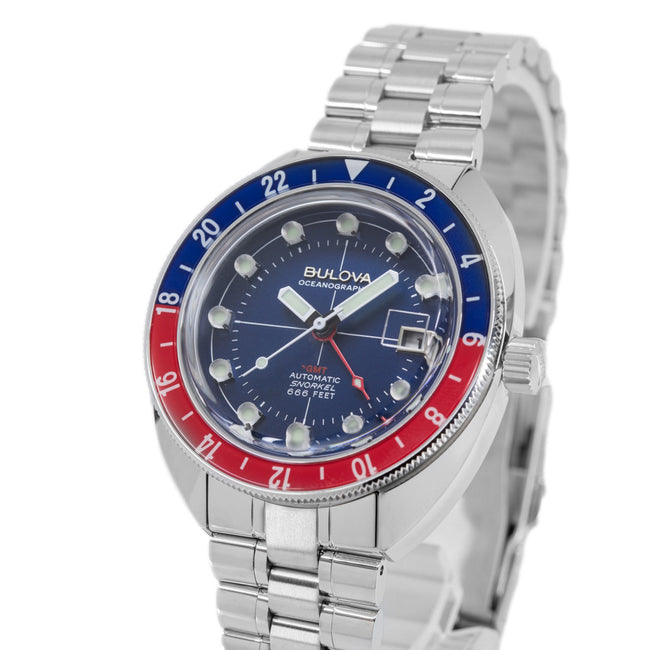 Bulova Men's 96B405 Oceanographer GMT Mechanical