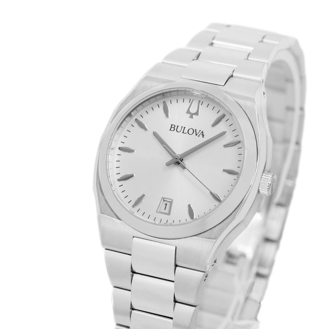 Bulova Ladies 96M156 Surveyor Silver Dial Watch