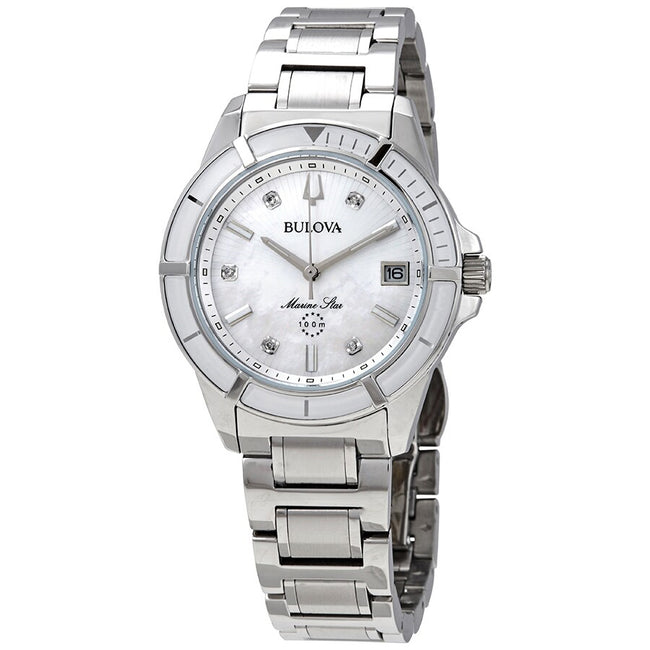 Bulova Women's 96P201 Marine Star Lady Quartz