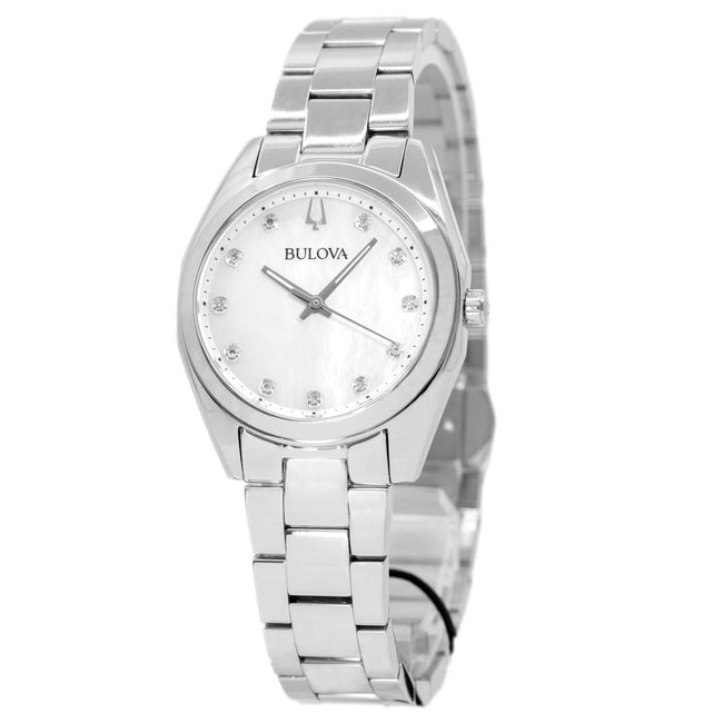 Bulova Ladies 96P228 Surveyor Silver Dial Watch