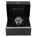 Bulova Men's 98A255 Hack Black Dial Auto