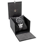 Bulova Men's 98B203 Marine Star Black Dial Watch