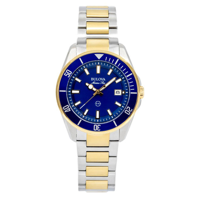 Bulova Men's 98B334 Marine Start TwoTone Quartz