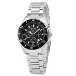 Bulova Men's 98B353 Marine Star Black Dial Quartz