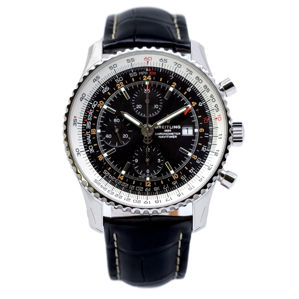 Breitling A24322121B2P1 Navitimer Black Dial Watch